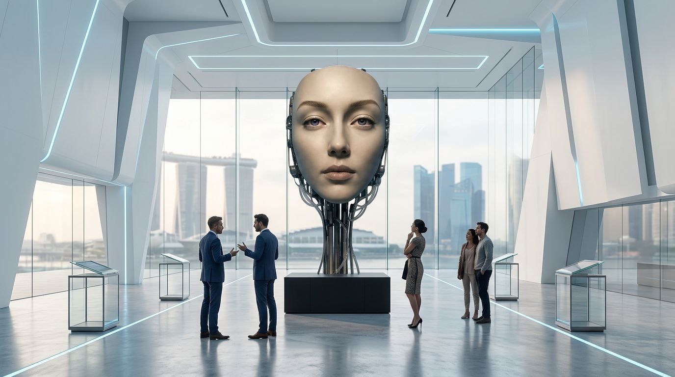 Alys hologram-style interactive display